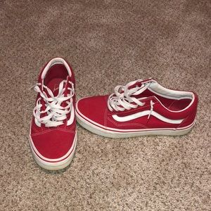 Red Vans